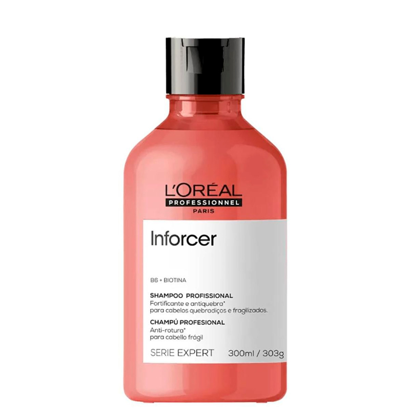 Shampoo L’Oréal Inforcer 300 ml B6 + Biotin