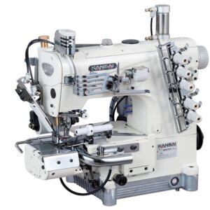 Máquina Recubridora Electro-Neumática para pegar elástico en Boxer NR9803GPEHK-UTE/DM Kansai Special