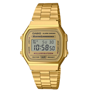 Reloj casio A-168WG-9 unisex dorado