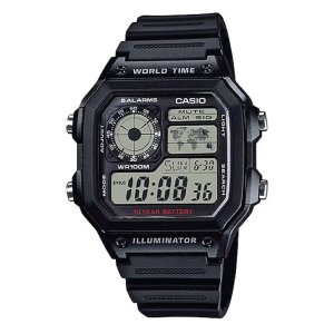Reloj casio AE-1200WH-1AV digital vintage negro