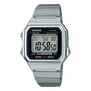 Reloj Casio B-650WD-1A retro clásico metalizado