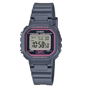 Reloj Casio LA-20WH-8A Clásico correa gris para dama
