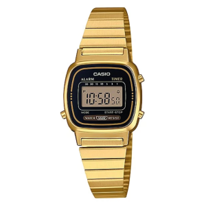 Reloj casio LA-670WGA-1 vintage clasico dorado digitla
