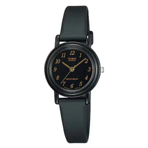 Reloj Casio LQ-139A-1 correa de resina negra para dama
