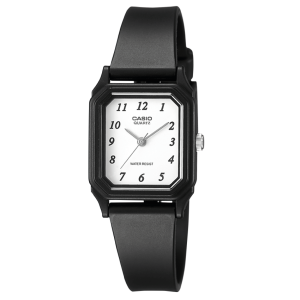 Reloj Casio LQ-142-7B correa de resina negra para dama