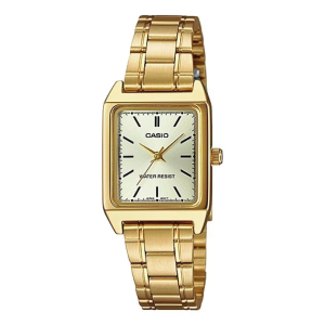 Reloj casio LTP-V007G-9E analógico dorado para dama