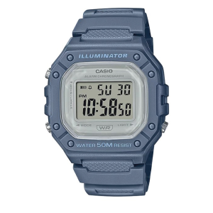 Reloj casio W-218HC-2AV illumintator digital water resist