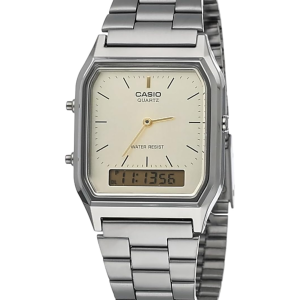 AQ-230GG-2A Casio Vintage Blue Men Analog - Digital Fashion Quartz Overseas Shipped Casio