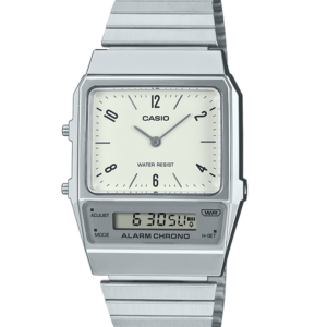 Casio Vintage AQ-800E-7A2 Silver Stainless Steel Band Men Watch / Women Watch / Unisex Watch