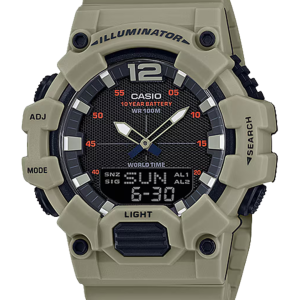 Reloj Casio verde olivo HDC-700-3A3V