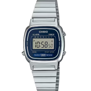 Reloj Vintage correa de Acero inoxidable LA-670WD-1