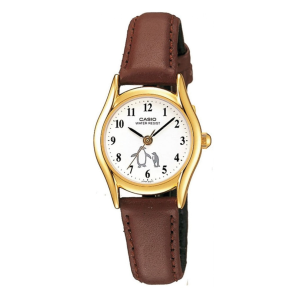 Reloj Casio LTP-1094Q-7B6 con correa de cuero