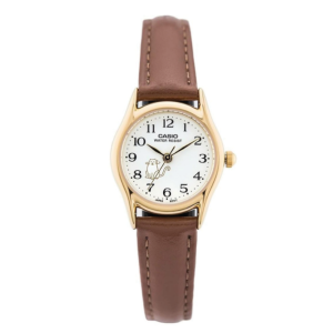 Reloj casio LTP-1094Q-7B7 dorado con correa de cuero