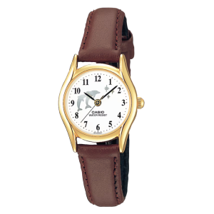 Reloj casio LTP-1094Q-7B9 dorado con correa de cuero