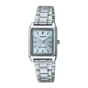 Reloj Casio LTP-V007D-2E metalizado plateado