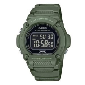 Reloj Casio W-219HC-3BV digital con correa de resina